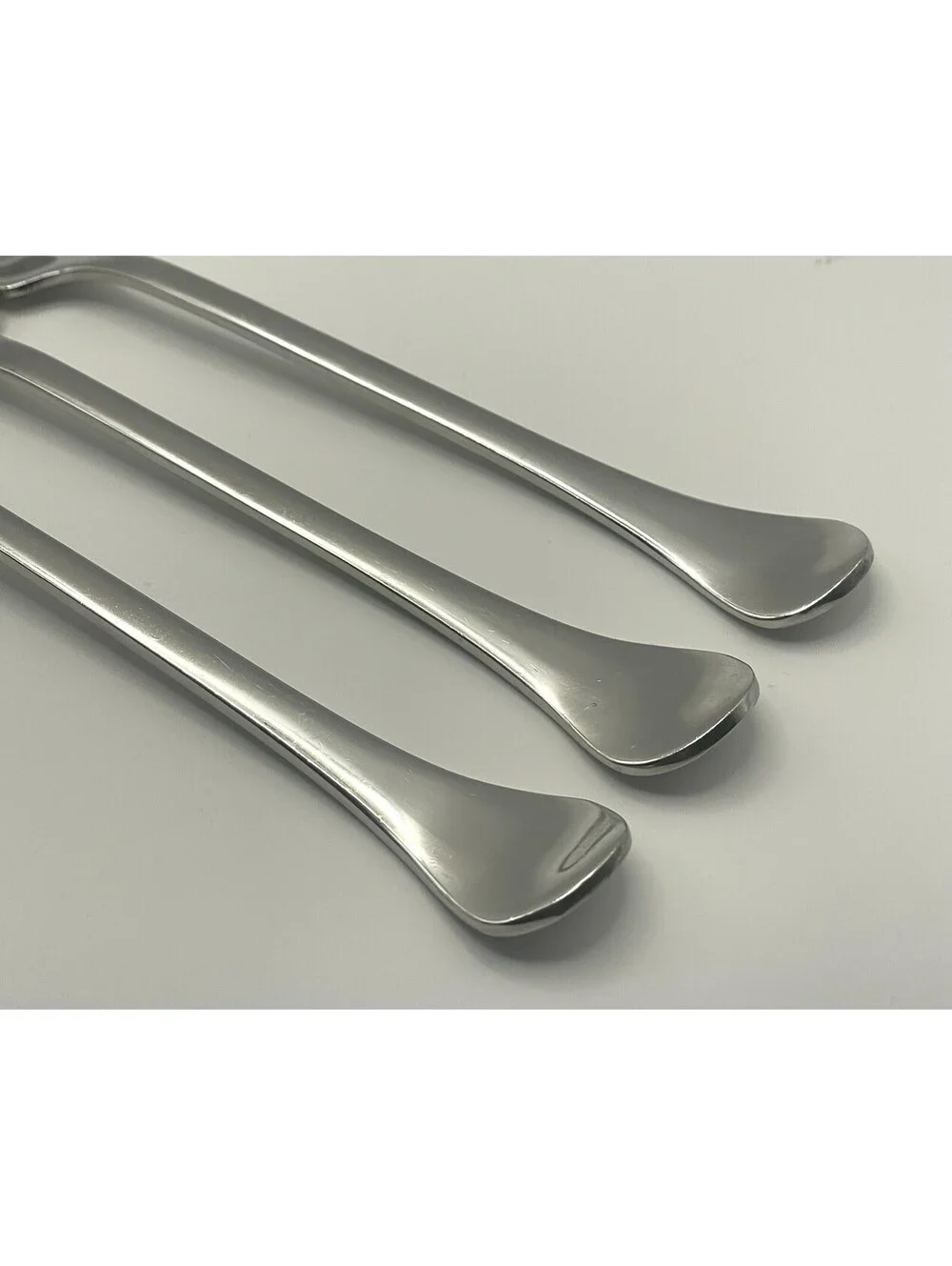 (3) Dansk KOBENHAVEN II 18/10 Stainless Glossy China Salad Fork Lot ~ 7 5/8”